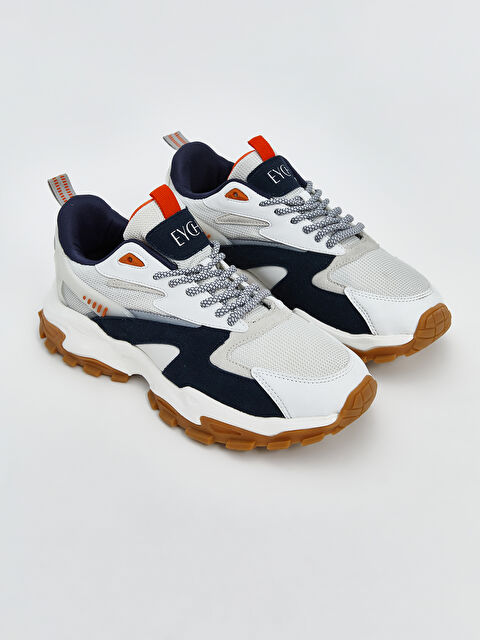 EYCH Baskılı Bağcıklı Erkek Spor Ayakkabı - W4L786Z8-CWL