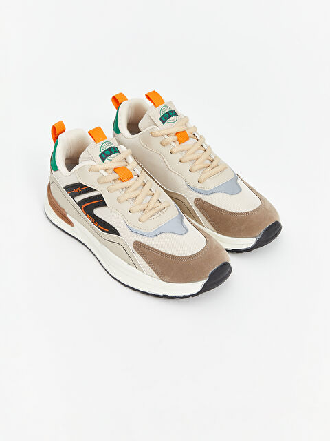 Boulder Renk Bloklu Bağcıklı Erkek Spor Ayakkabı - W4L961Z8-S41