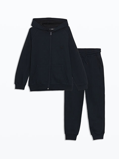 LCW Kids Kapüşonlu Erkek Çocuk Eşofman Takım - W4L979Z4-HSF