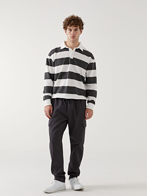 XSIDE Standart Kalıp Erkek Kargo Pantolon - W4LA20Z8-SEH