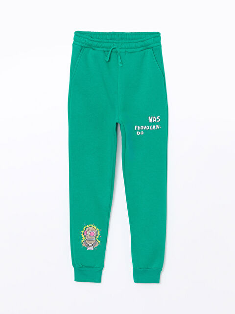 LCW Kids Beli Lastikli Erkek Çocuk Jogger Eşofman Altı - W4LB98Z4-GHX