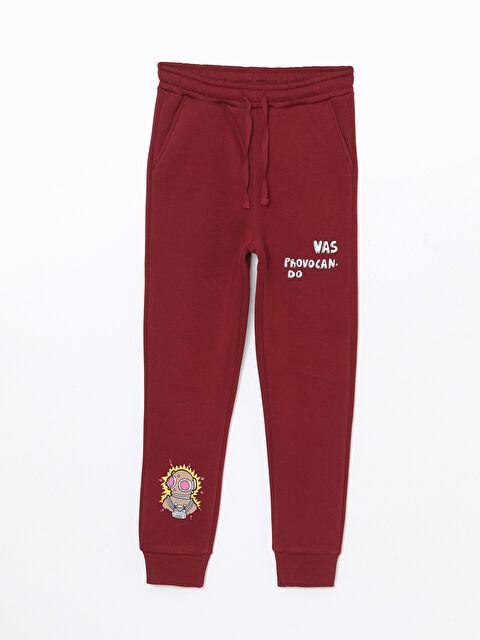 LCW Kids Beli Lastikli Erkek Çocuk Jogger Eşofman Altı - W4LB98Z4-HPB