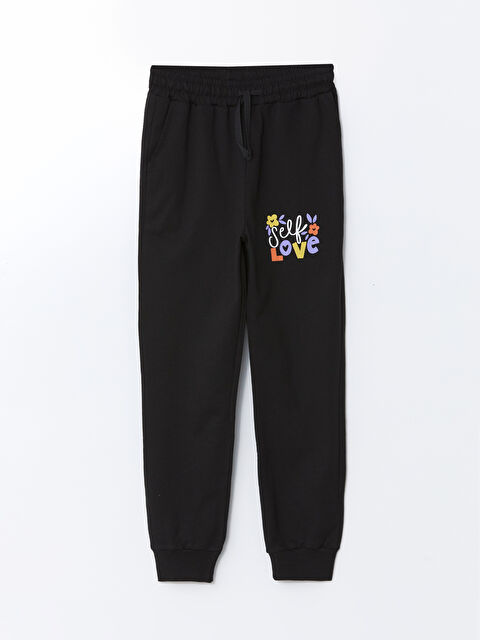 LCW Kids Beli Lastikli Kız Çocuk Jogger Eşofman Altı - W4LD73Z4-HEG