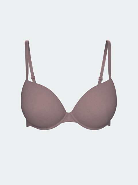 LCW DREAM Balenli Dolgusuz Düz Tişört Sütyen - W4LE00Z8-GDE