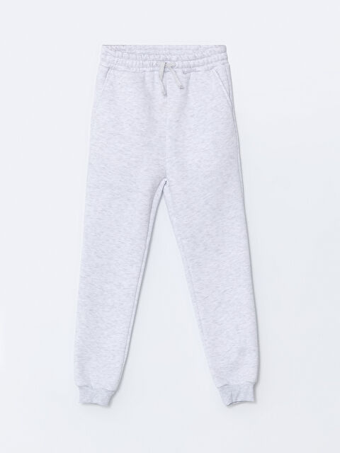 LCW Kids Beli Lastikli Erkek Çocuk Jogger Eşofman Altı - W4LE01Z4-DEK