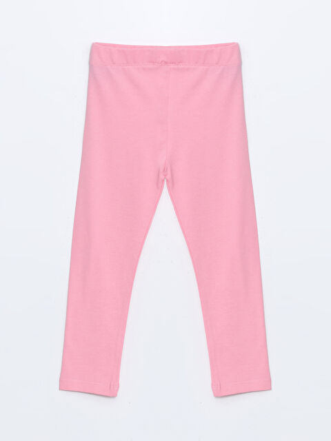 LCW Kids Beli Lastikli Basic Kız Çocuk Tayt - W4LE18Z1-FSX