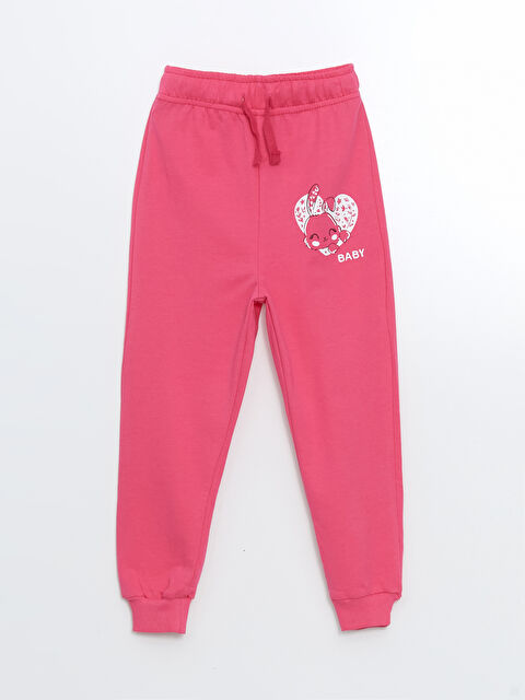 LCW Kids Beli Lastikli Kız Bebek Jogger Eşofman Altı - W4LE25Z1-FSX