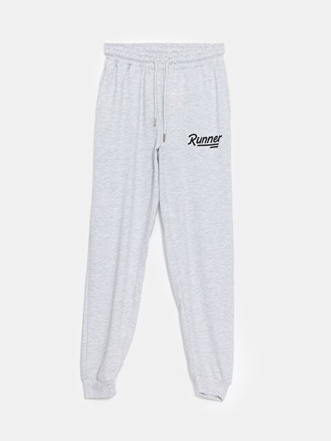 LC WAIKIKI Standart Kalıp Baskılı Erkek Eşofman Altı - W4LE68Z8-DEK