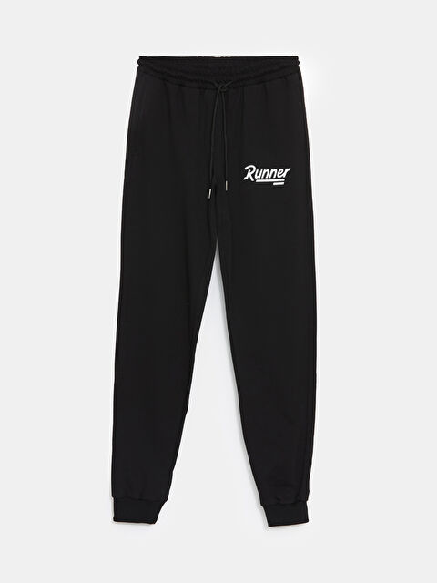 LC WAIKIKI Standart Kalıp Baskılı Erkek Eşofman Altı - W4LE68Z8-HEG