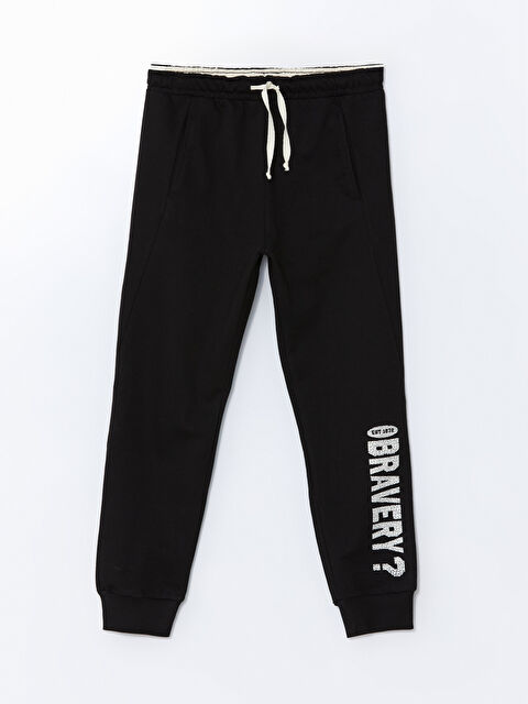 LCW Kids Beli Lastikli Erkek Çocuk Jogger Eşofman Altı - W4LE90Z4-HEG