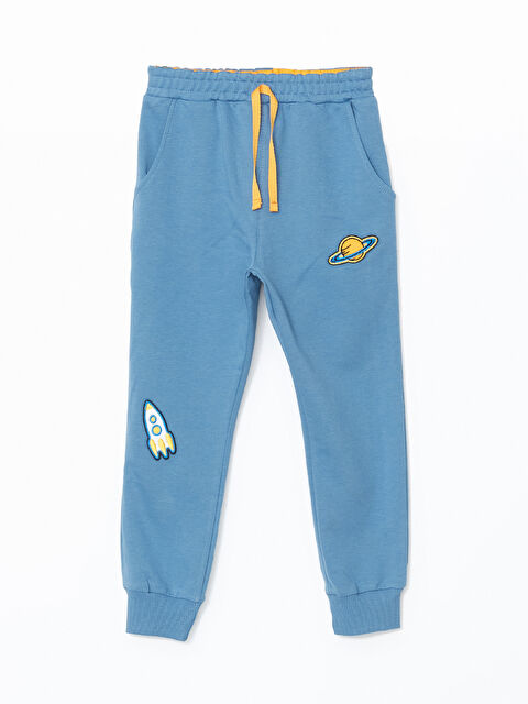 LCW Kids Beli Lastikli Kalın Erkek Bebek Jogger Eşofman Altı - W4LE99Z1-GJY