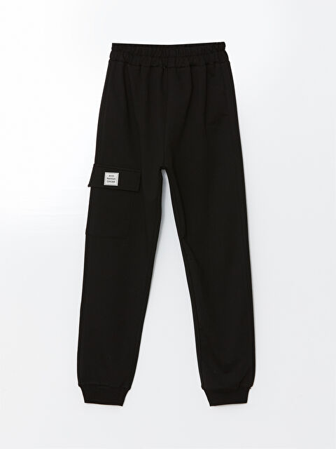 LCW Kids Beli Lastikli Erkek Çocuk Kargo Eşofman Altı - W4LF89Z4-HEG