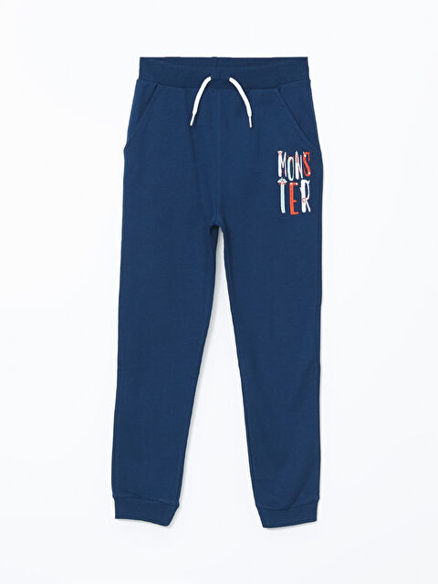 LCW Kids Beli Lastikli Kalın Erkek Bebek Jogger Eşofman Altı - W4LG64Z1-D1B