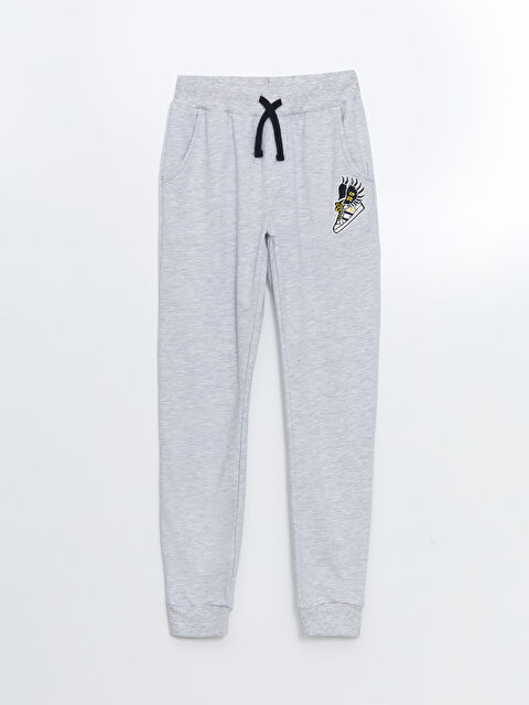 LCW Kids Beli Lastikli Erkek Çocuk Jogger Eşofman Alt - W4LG67Z4-DEK