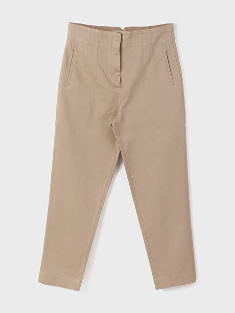 LCWAIKIKI Classic Slim Fit Women's Trousers - W4LH78Z8-FPK