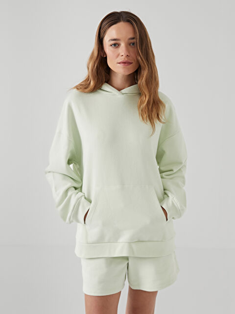 Natuvera Oversize Kadın Hoodie - W4LI32Z8-CT0