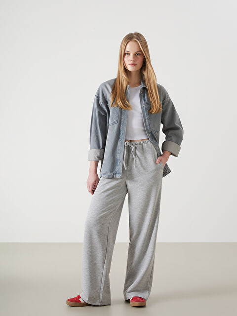 Natuvera Beli Lastikli Kadın Eşofman Altı - W4LJ60Z8-Z2Z