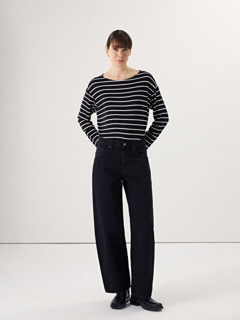 LCW Jeans Balloon Fit Kadın Jean Pantolon - W4LK08Z8-327