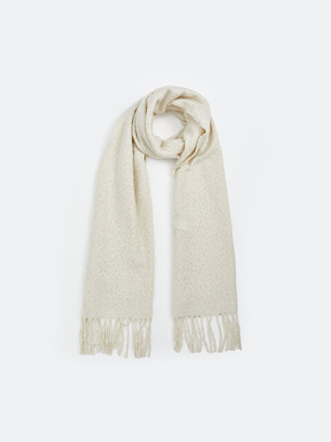 LCW ACCESSORIES Püsküllü Kadın Atkı - W4LK51Z8-FWM