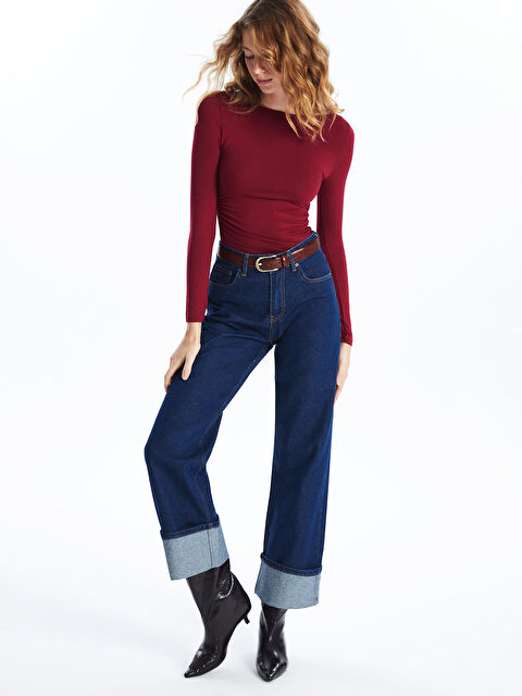 LC WAIKIKI Slim Fit Kadın Jean Pantolon - W4LL30Z8-309