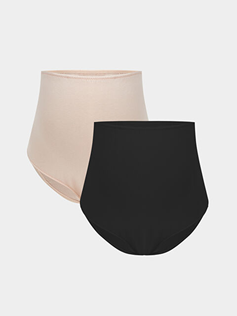 LCW DREAM Düz Hamile Klasik Külot 2'li - W4LM19Z8-D0P