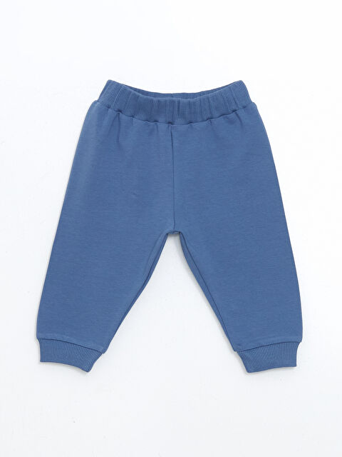 LCW baby Beli Lastikli Erkek Bebek Jogger Eşofman Altı - W4LN48Z1-HSD