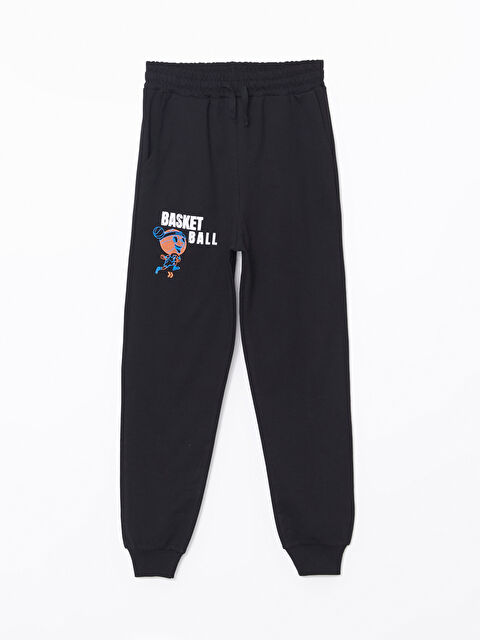 LCW Kids Beli Lastikli Erkek Çocuk Jogger Eşofman Altı - W4LP43Z4-HEG