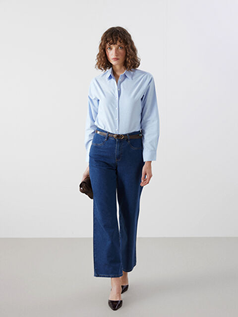 LCW Jeans Wideleg Kadın Jean Pantolon - W4LP54Z8-309