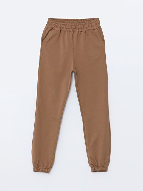 LCW Kids Beli Lastikli Kız Çocuk Jogger Eşofman Altı - W4LQ51Z4-GZP
