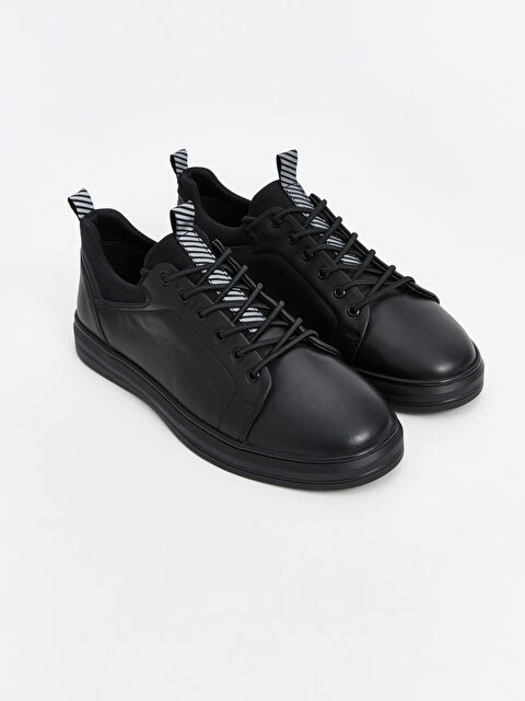 Marcorossi Hakiki Deri Bağcıklı Erkek Spor Ayakkabı - W4LQ74Z8-HUC