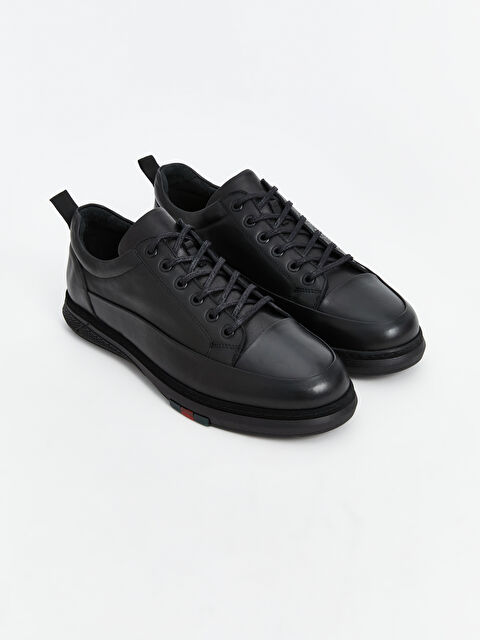 Marcorossi Hakiki Deri Bağcıklı Erkek Spor Ayakkabı - W4LQ77Z8-HUC