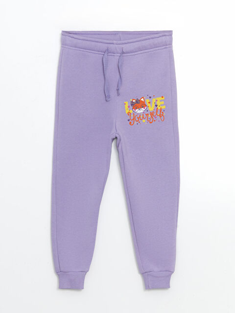 LCW Kids Beli Lastikli Kız Çocuk Jogger Eşofman Altı - W4LQ78Z1-GNG