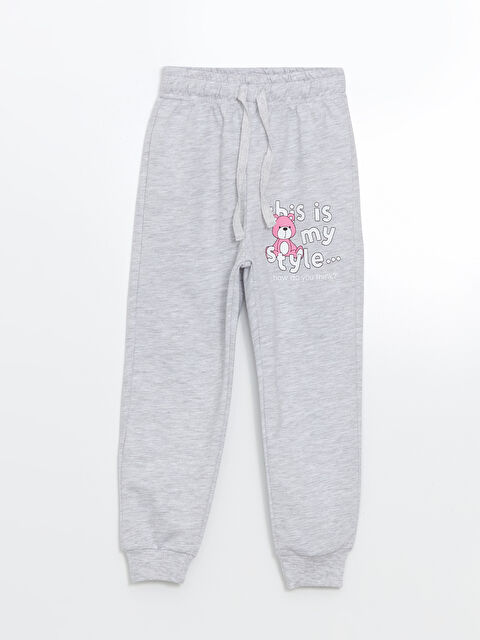 LCW Kids Beli Lastikli Kız Bebek Jogger Eşofman Alt - W4LQ79Z1-GE9