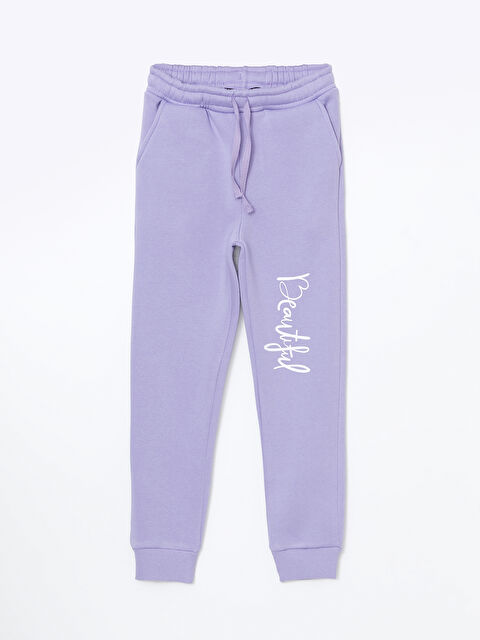 LCW Kids Beli Lastikli Kız Çocuk Jogger Eşofman Altı - W4LQ94Z4-LSC