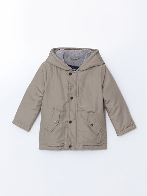 LCW ECO Kapüşonlu Erkek Çocuk Şişme Mont - W4LT94Z1-HZG