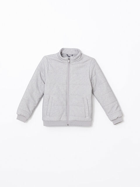 LCW Kids Dik Yaka Erkek Çocuk Mont - W4LU99Z4-LAL