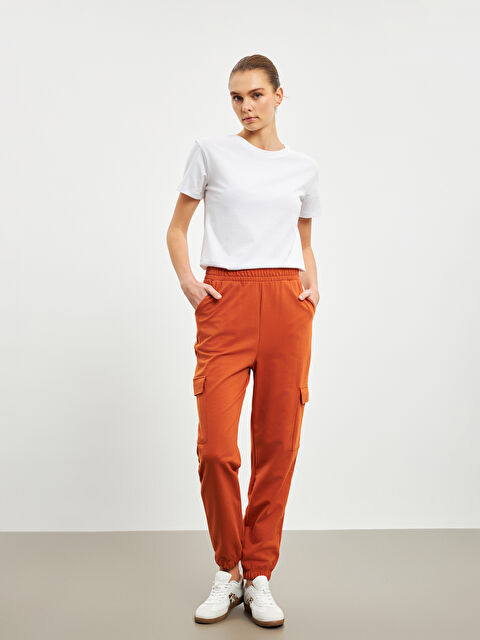 LCWAIKIKI Classic Elasticated Waist Women's Thick Jogger Sweatpants - W4LV14Z8-H5R