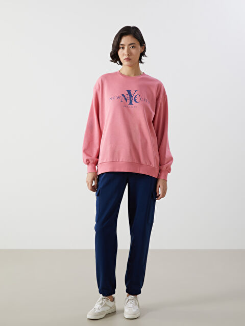 LCWAIKIKI Classic Elasticated Waist Women's Thick Jogger Sweatpants - W4LV14Z8-YGH