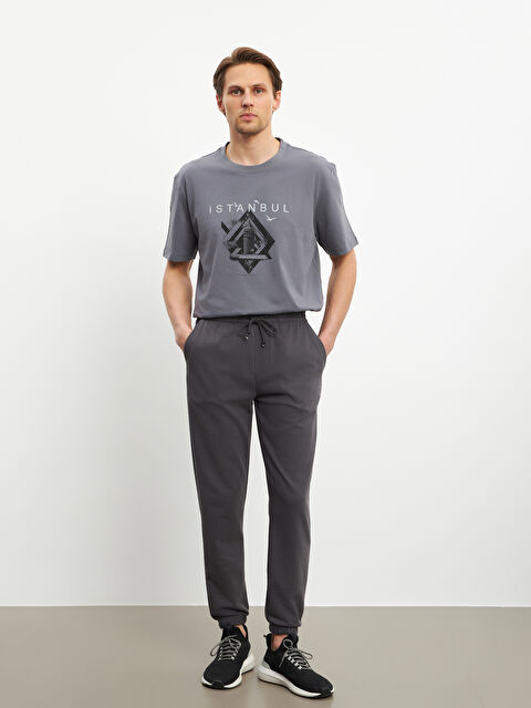 XSIDE بنطال رياضي بمقاس عادي للرجال - W4M200Z8-CWN