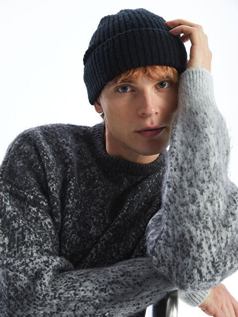 XSIDE Bisiklet Yaka Erkek Triko Kazak - W4M212Z8-CWN