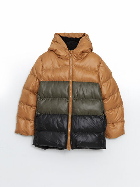 LCW Kids Kapüşonlu Erkek Çocuk Şişme Mont - W4M286Z4-J0V