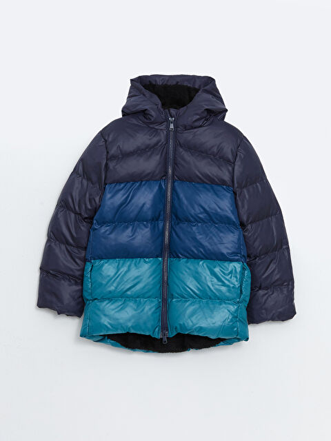 LCW Kids Kapüşonlu Erkek Çocuk Şişme Mont - W4M286Z4-J2Y