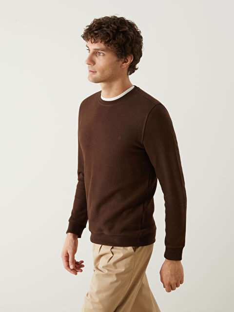 SOUTHBLUE Bisiklet Yaka Uzun Kollu Erkek Sweatshirt - W4M290Z8-J0V