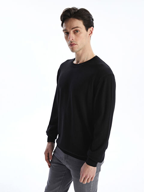 LCWAIKIKI Classic Bisiklet Yaka Erkek Triko Kazak - W4M299Z8-CVL