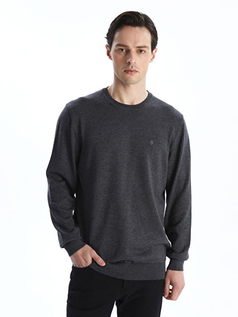 LCWAIKIKI Classic Bisiklet Yaka Erkek Triko Kazak - W4M299Z8-L8N