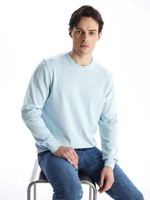 LCWAIKIKI Classic Bisiklet Yaka Erkek Triko Kazak - W4M299Z8-YDB