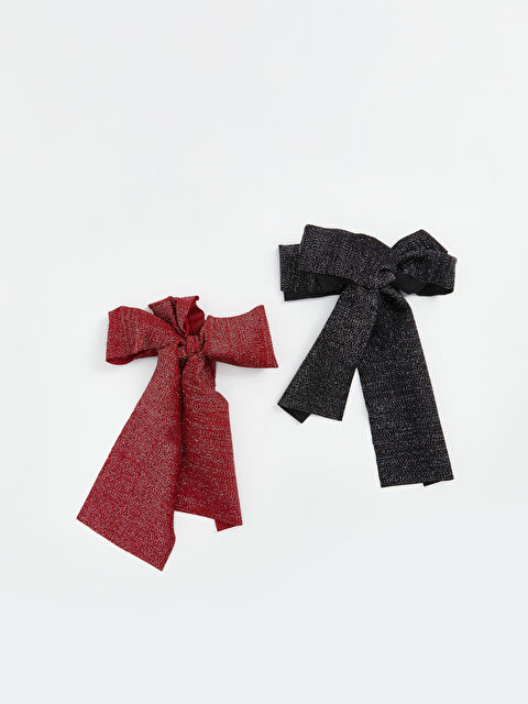 LCW ACCESSORIES Fiyonk Görünümlü Kadın Saç Tokası 2'li - W4M303Z8-HUC