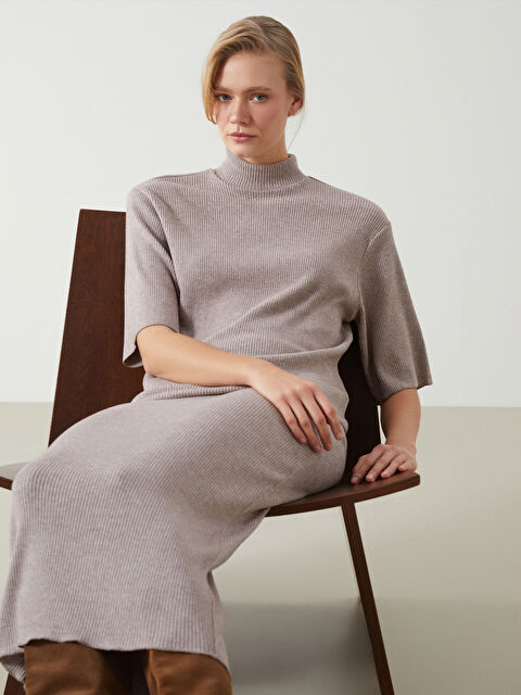 LCW Vision Dik Yaka Kadın Tişört - W4M312Z8-L8Q