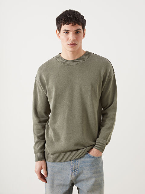 XSIDE Bisiklet Yaka Erkek Triko Kazak - W4M319Z8-CW2