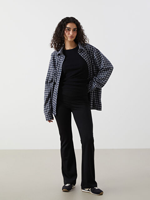 LCWAIKIKI Maternity Karın Panelli İspanyol Paça Hamile Tayt Pantolon - W4M340Z8-CVL